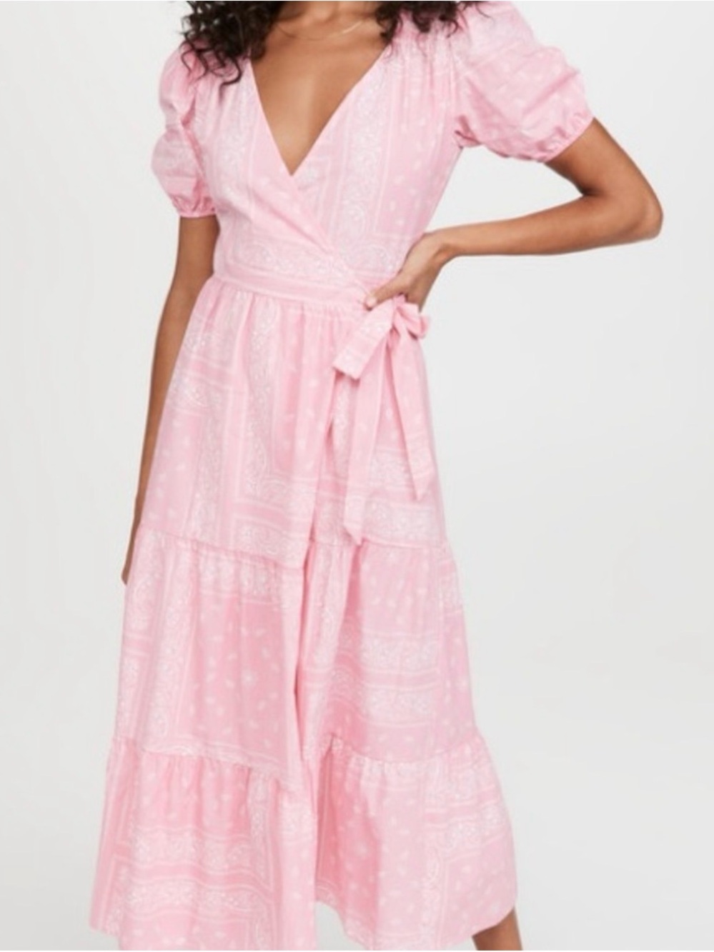 Never Fully Dressed Pink Bandana Dress